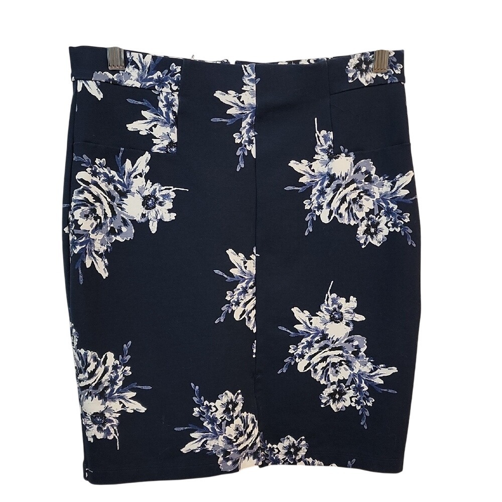 Simply Styled‎ Petite Navy Floral Pencil Skirt M M